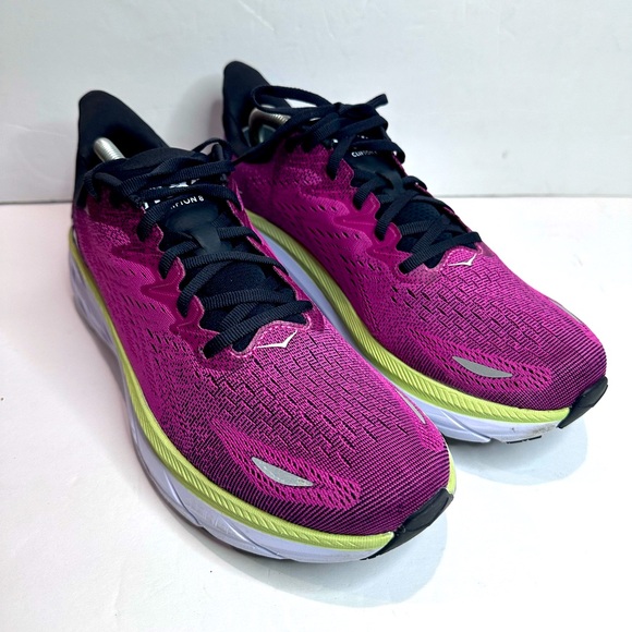 Hoka One One Shoes - Hoka Clifton 8 men’s  Pink Running Shoes